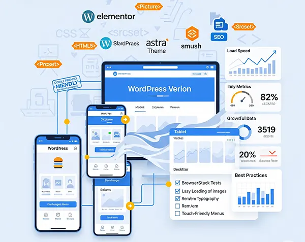 Diseño Responsive en WordPress Pilar Estratégico para la Experiencia del Usuario Multidispositivo